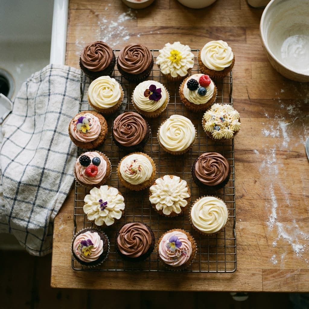 Gourmet Cupcakes (Box of 12)